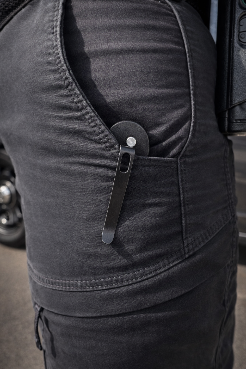 Police Handcuff Key - Heavy Duty Retractable Cuff Key for Law Enforcement
