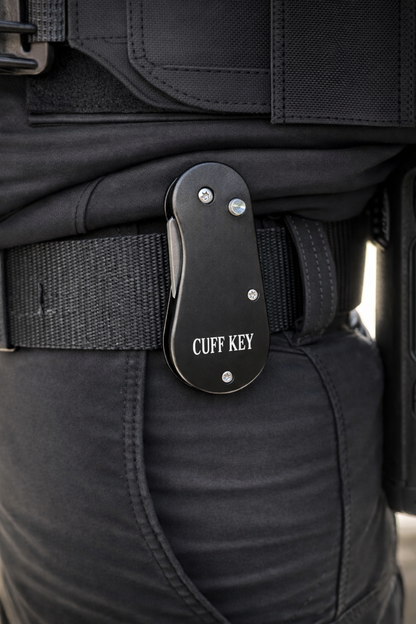 Police Handcuff Key - Heavy Duty Retractable Cuff Key for Law Enforcement