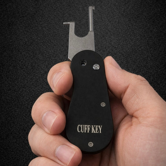 Police Handcuff Key - Heavy Duty Retractable Cuff Key for Law Enforcement